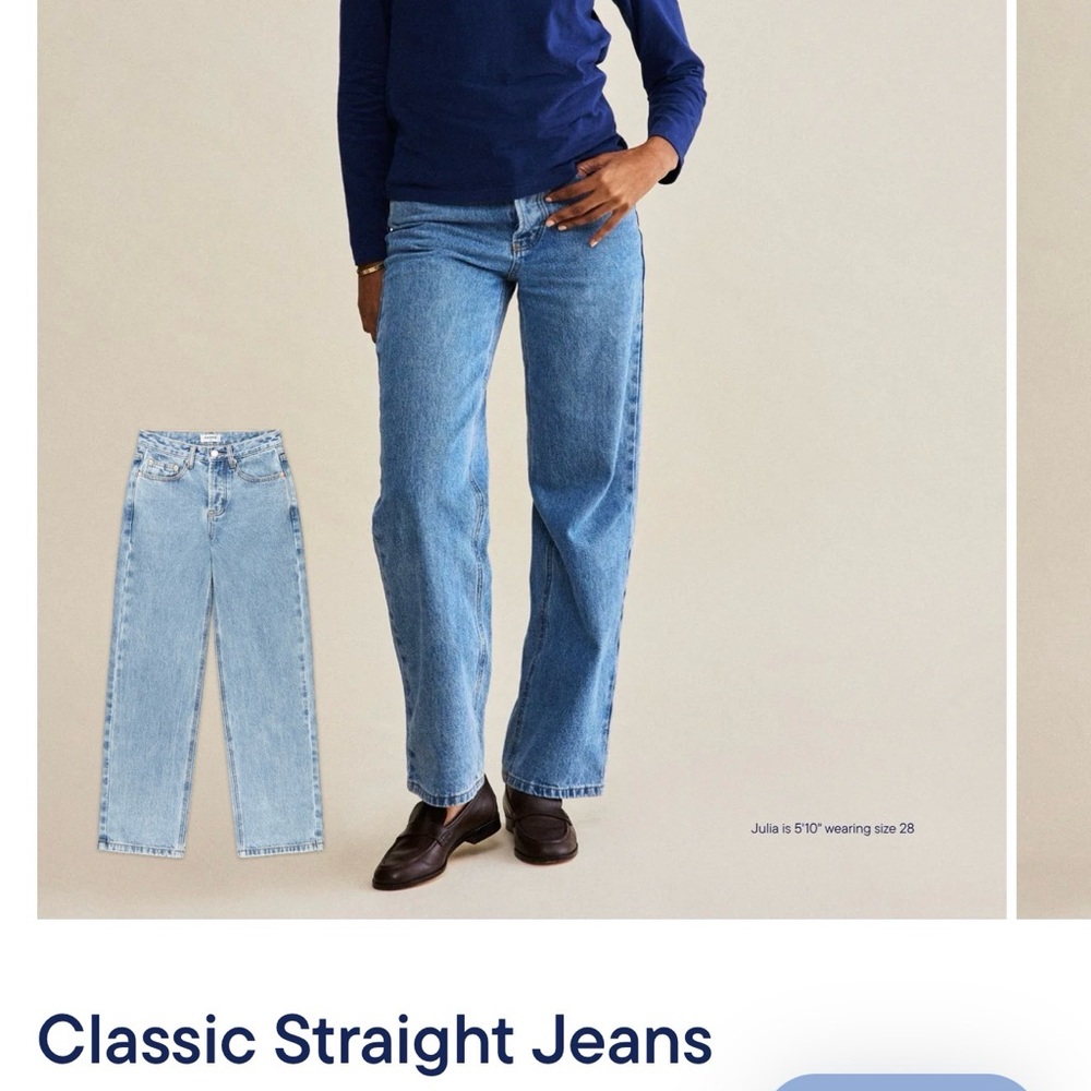 PARKE classic straight Jean